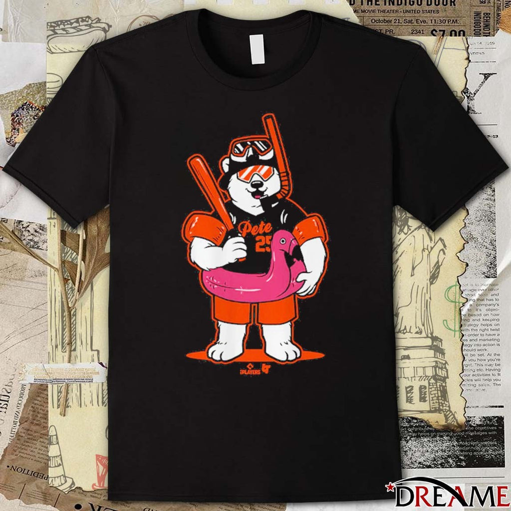 Pete Alonso Polar Splash Baltimore Orioles MLB 2026 t-shirt
