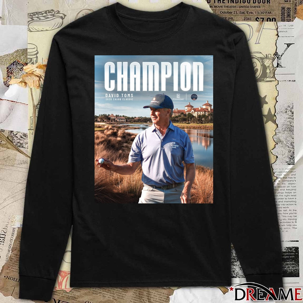 Pga Tour Champions Win In Naples David Toms 2026 Chubb Classic Poster t-shirt
