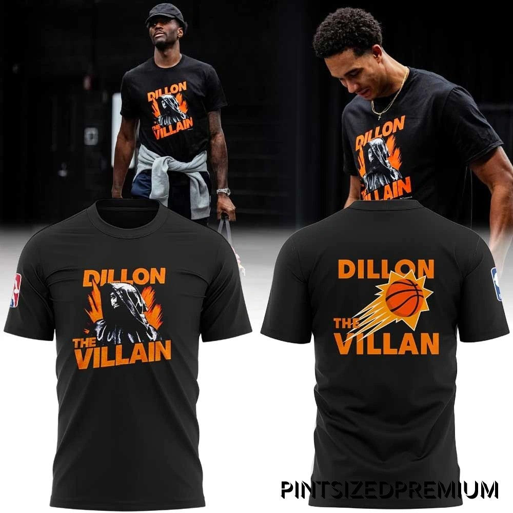 Phoenix Suns Dillon The Villain 2026 Two Sided Shirt