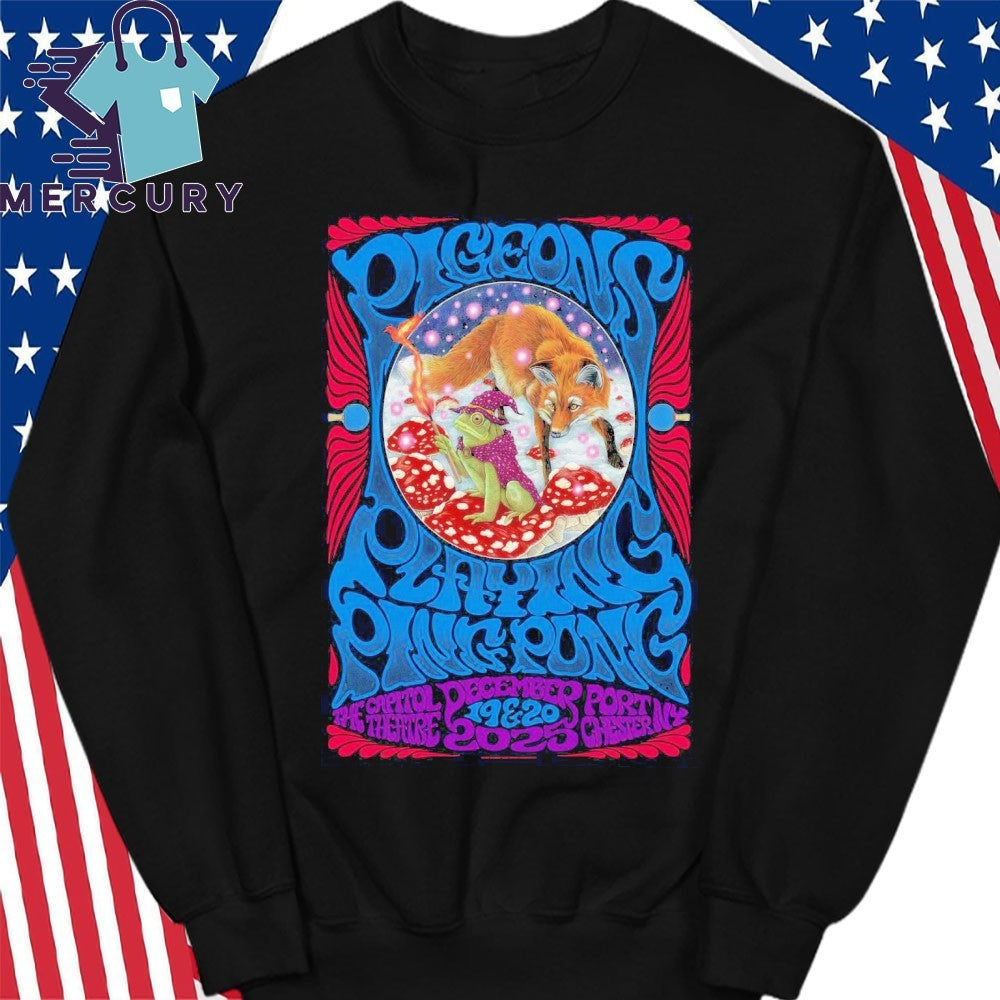 Pigeons Playing Ping Pong Dec 19-20 2025 The Capitol Theatre In Port Chester NY Shirt