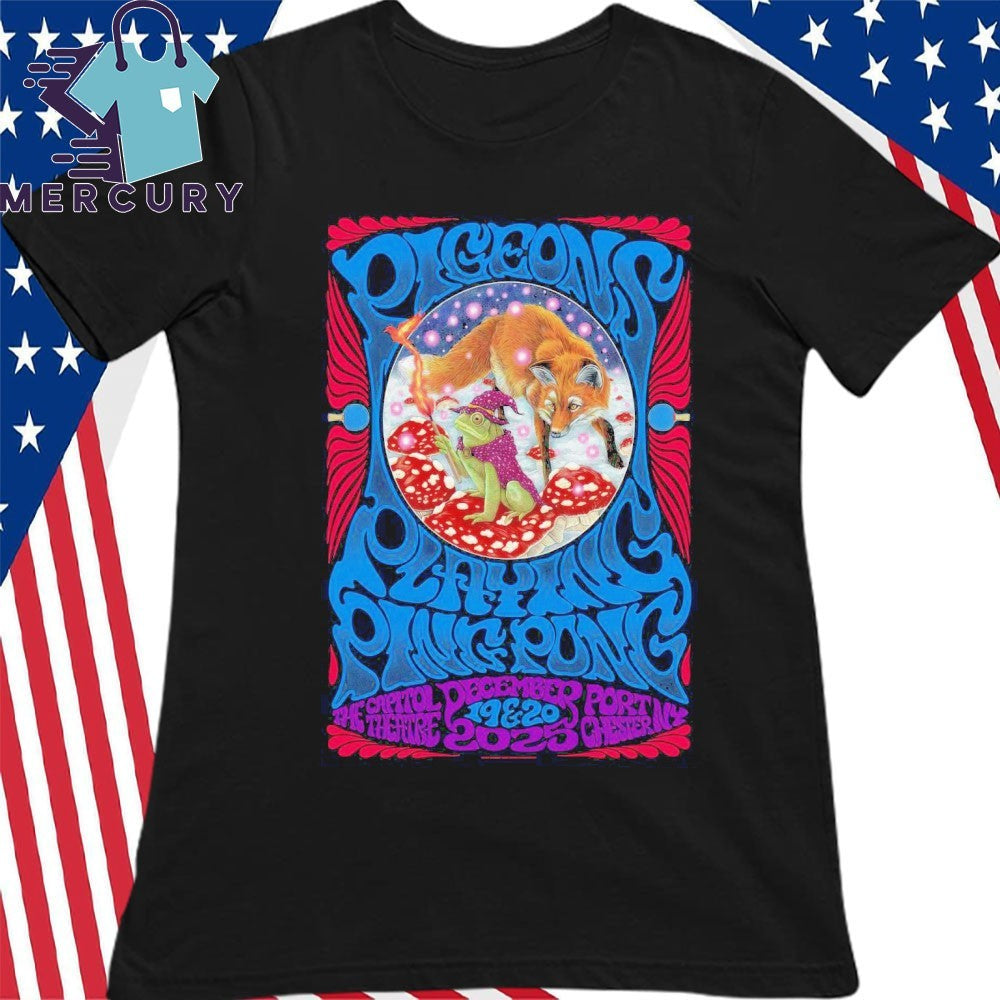 Pigeons Playing Ping Pong Dec 19-20 2025 The Capitol Theatre In Port Chester NY Shirt