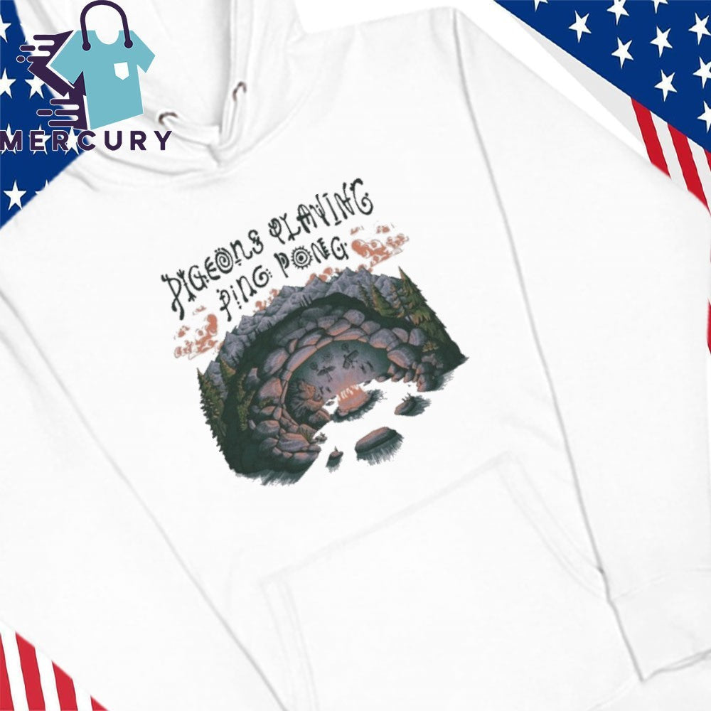 Pigeons Playing Ping Pong X Nature Backs Shirt