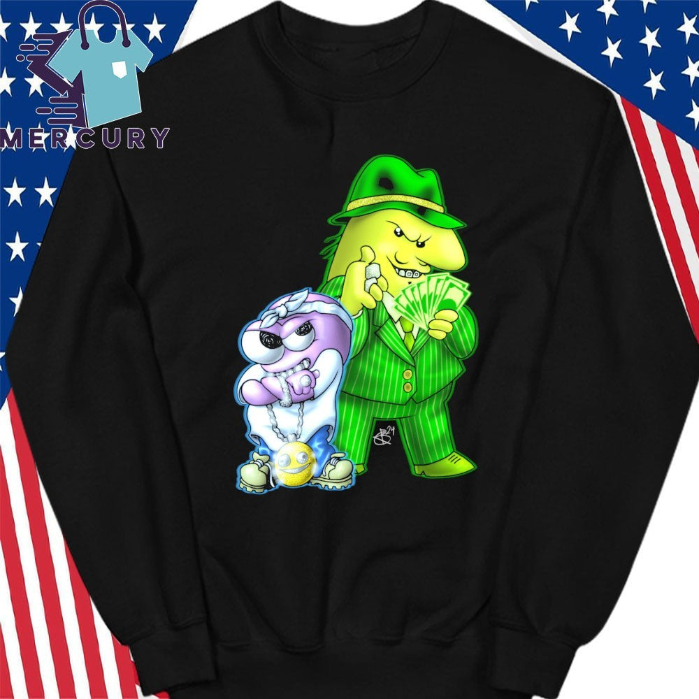 Pim And Charlie Cool Gangsta Friends Smiling Friends Shirt