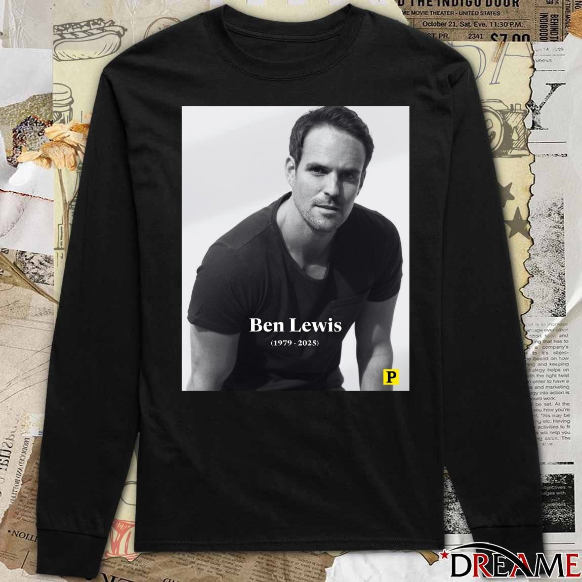 Playbill is saddened to report that Australian baritenor Ben Lewis 1979 – 2025 Poster t-shirt