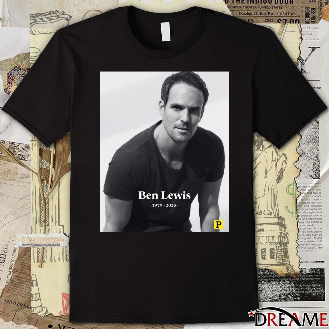 Playbill is saddened to report that Australian baritenor Ben Lewis 1979 – 2025 Poster t-shirt