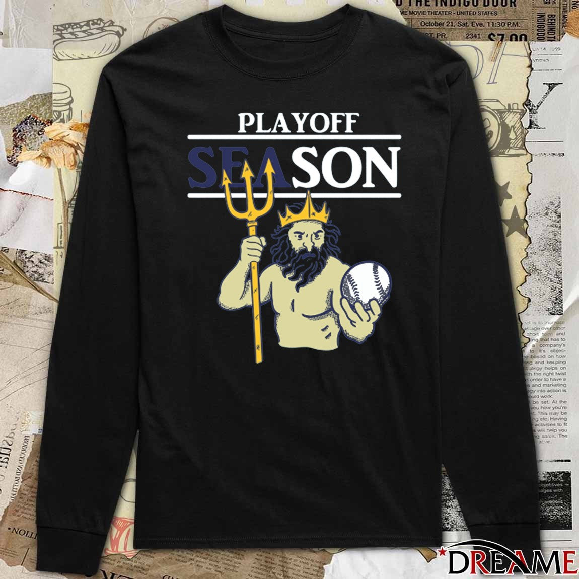 Playoff SEAson Seattle Mariners MLB 2025 Painting t-shirt
