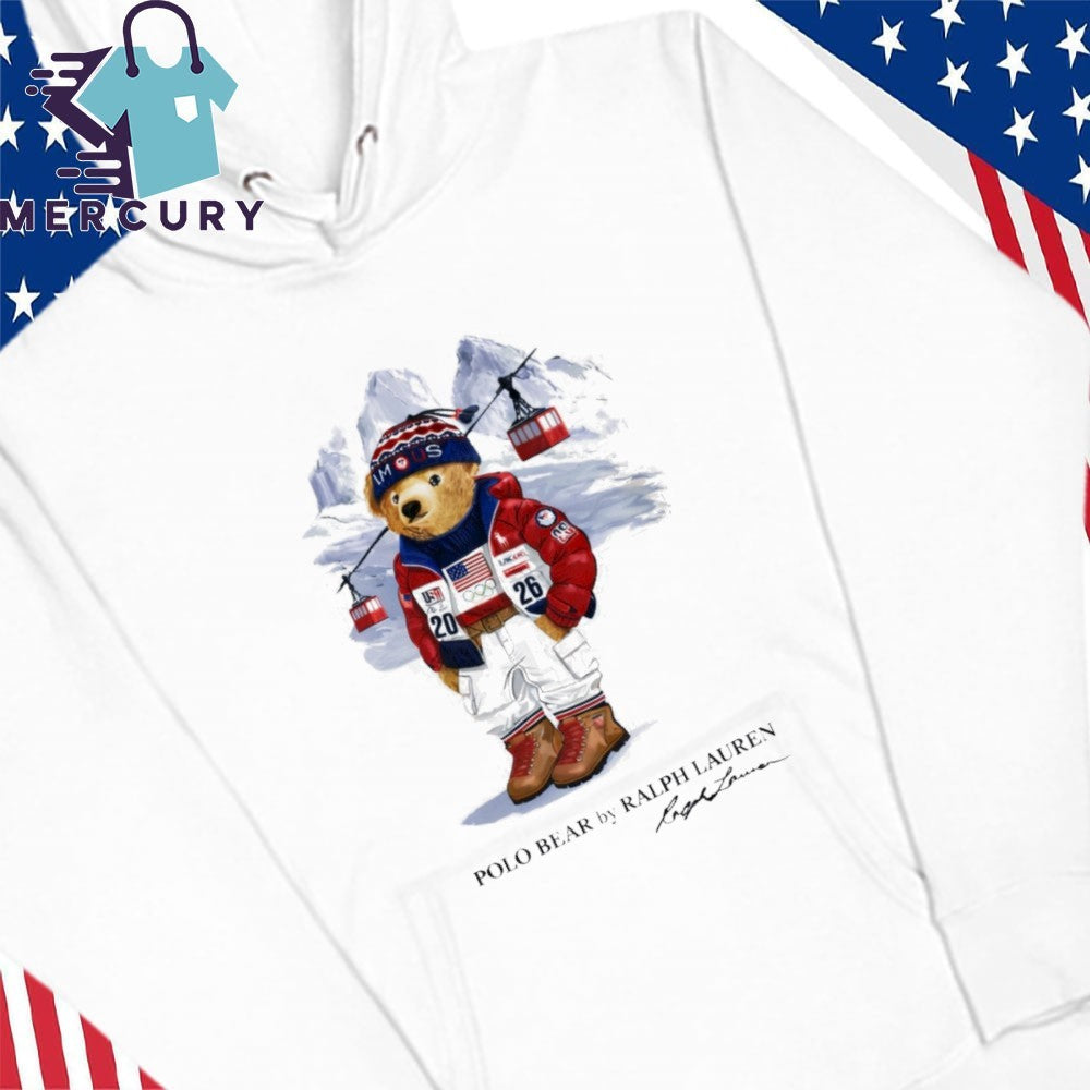 Polo Bear Ralph Lauren Team USA 2026 Winter Olympics Shirt