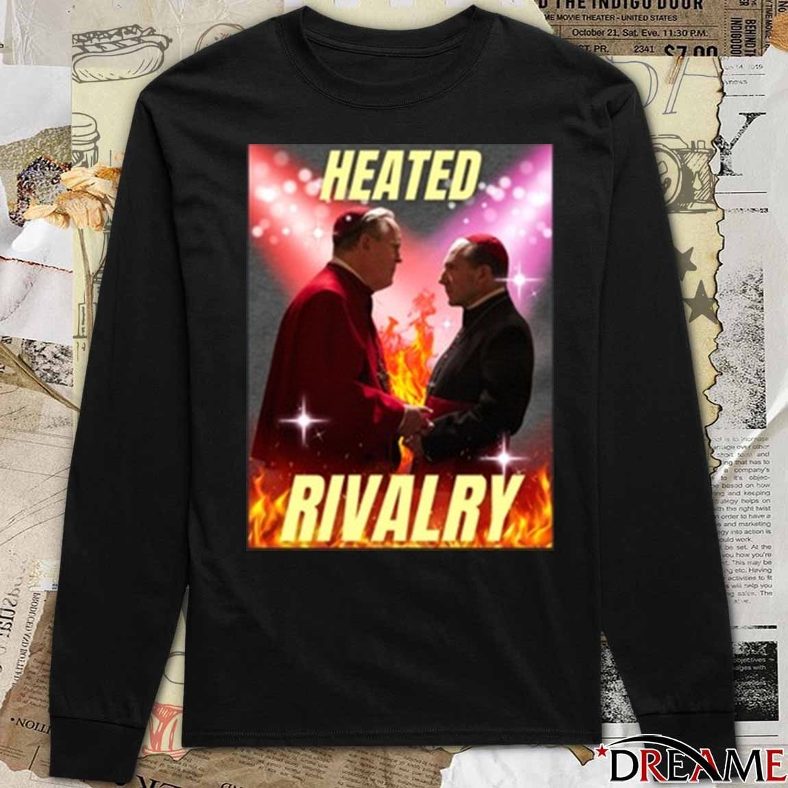 Pope Francis Heated Rivalry Conclave t-shirt