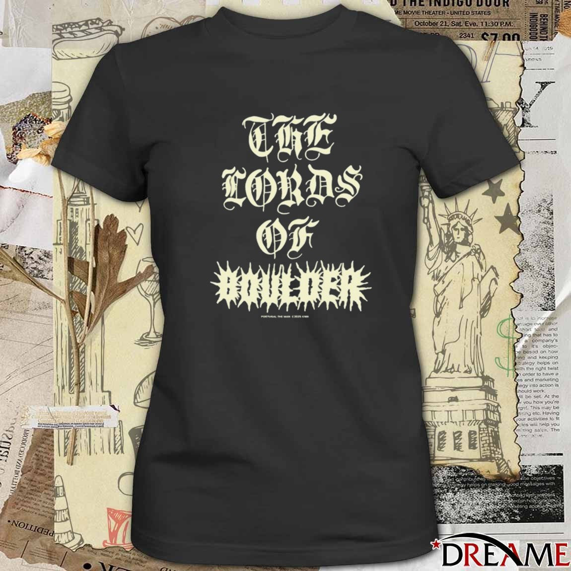 Portugal The Man 2025 The Lords Of Boulder t-shirt