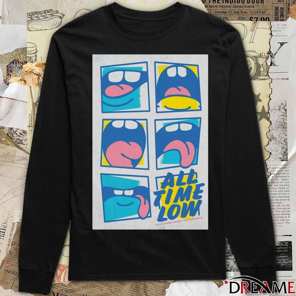 Poster All Time Low Grand Rapids Michigan 2025 t-shirt
