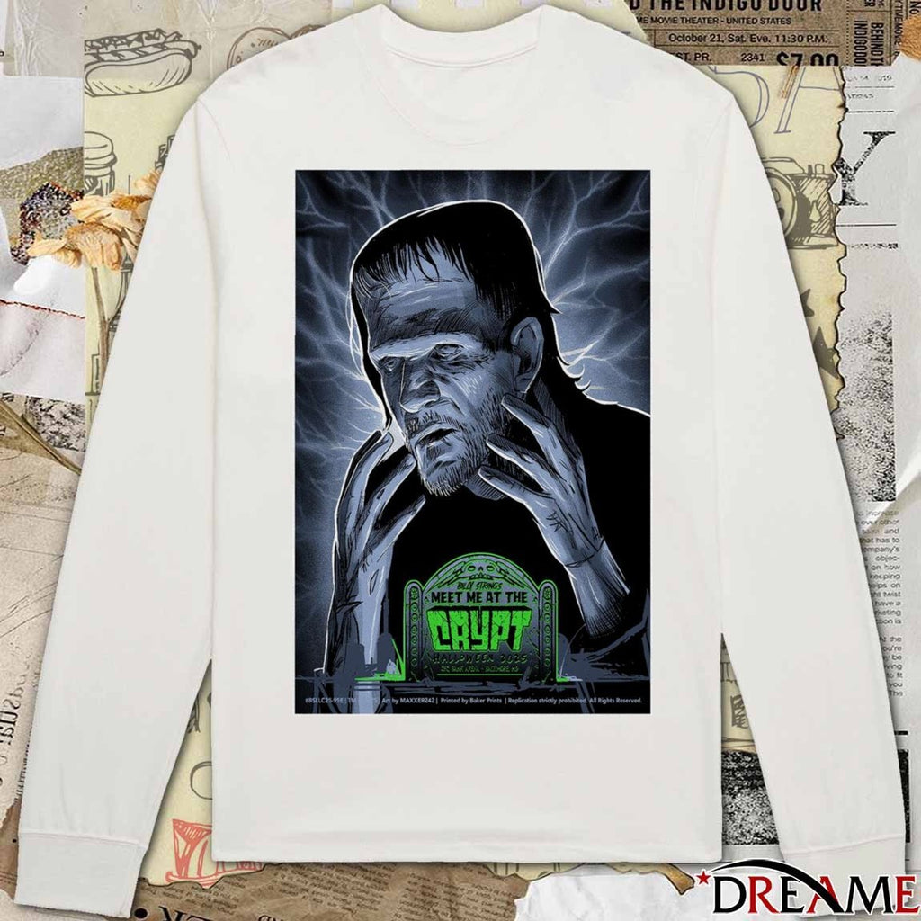 Poster Billy Strings Meet Me At The Crypt Halloween 2025 t-shirt