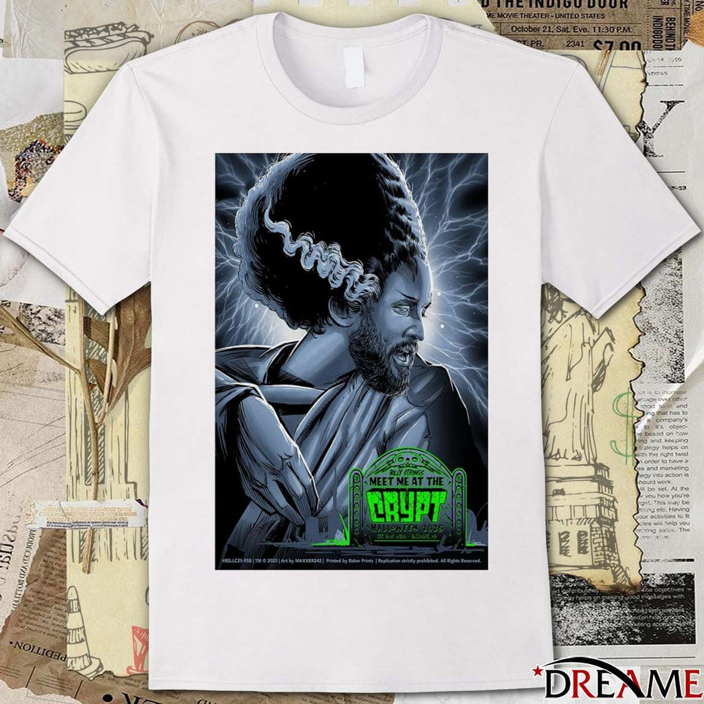Poster Billy Strings Meet Me At The Crypt Halloween Baltimore 2025 t-shirt