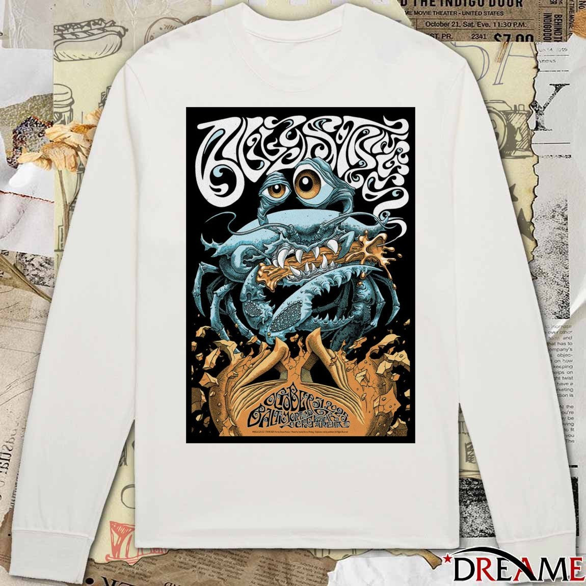 Poster Billy Strings October 31 2025 In Baltimore MD Tour t-shirt