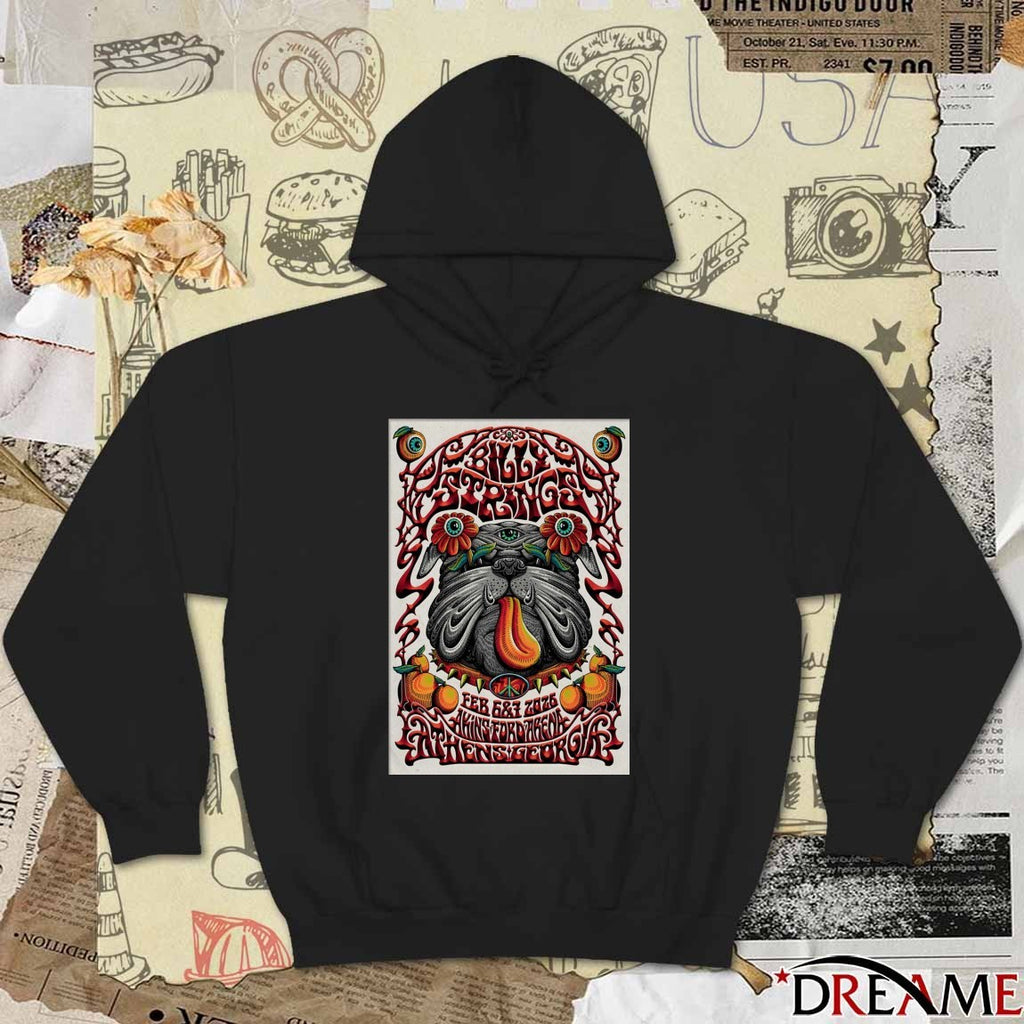Poster Billy Strings Tour Athens GA On February 6-7 2026 t-shirt