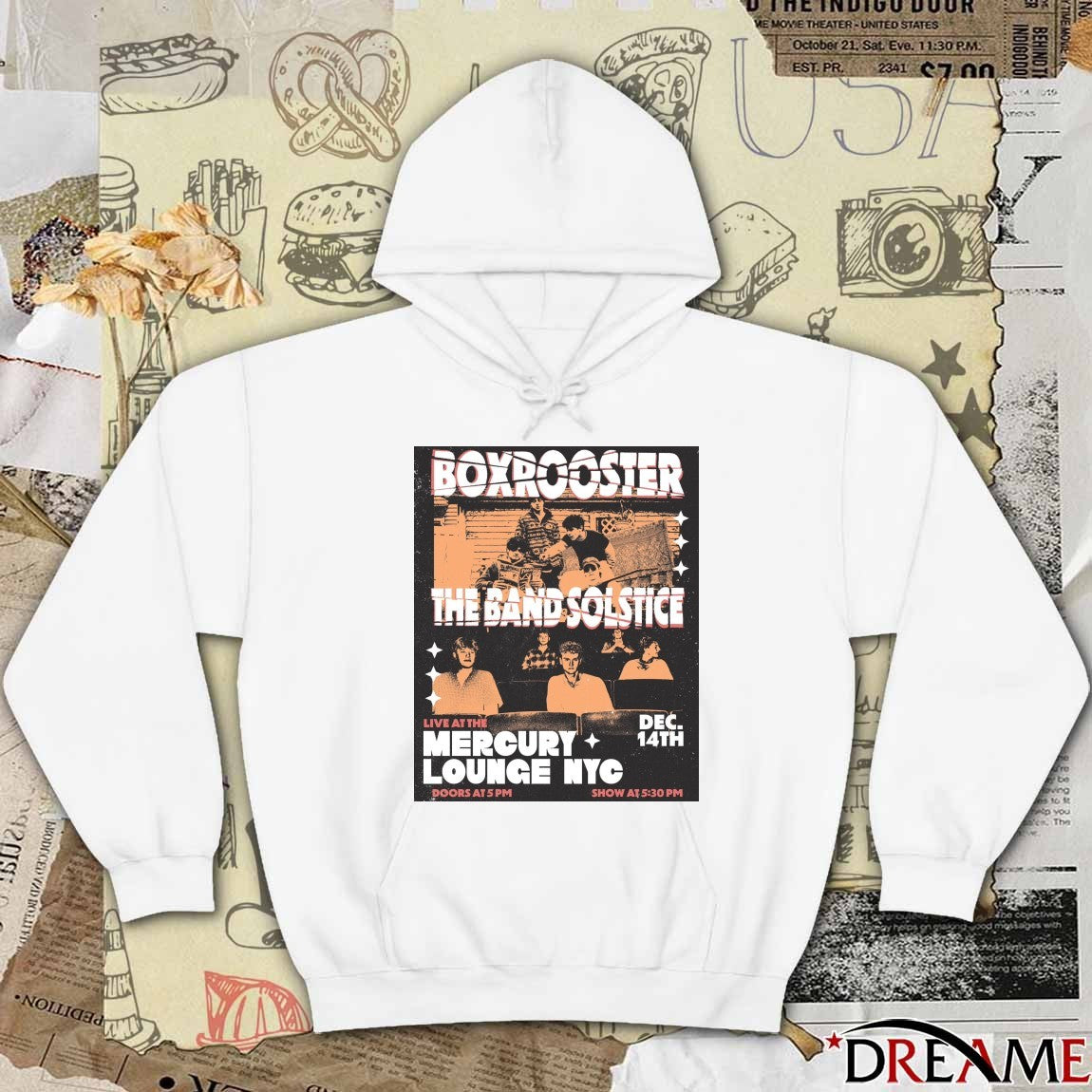 Poster Boxrooster The Band Solstice Mercury Lounge NYC December 14 2025 t-shirt