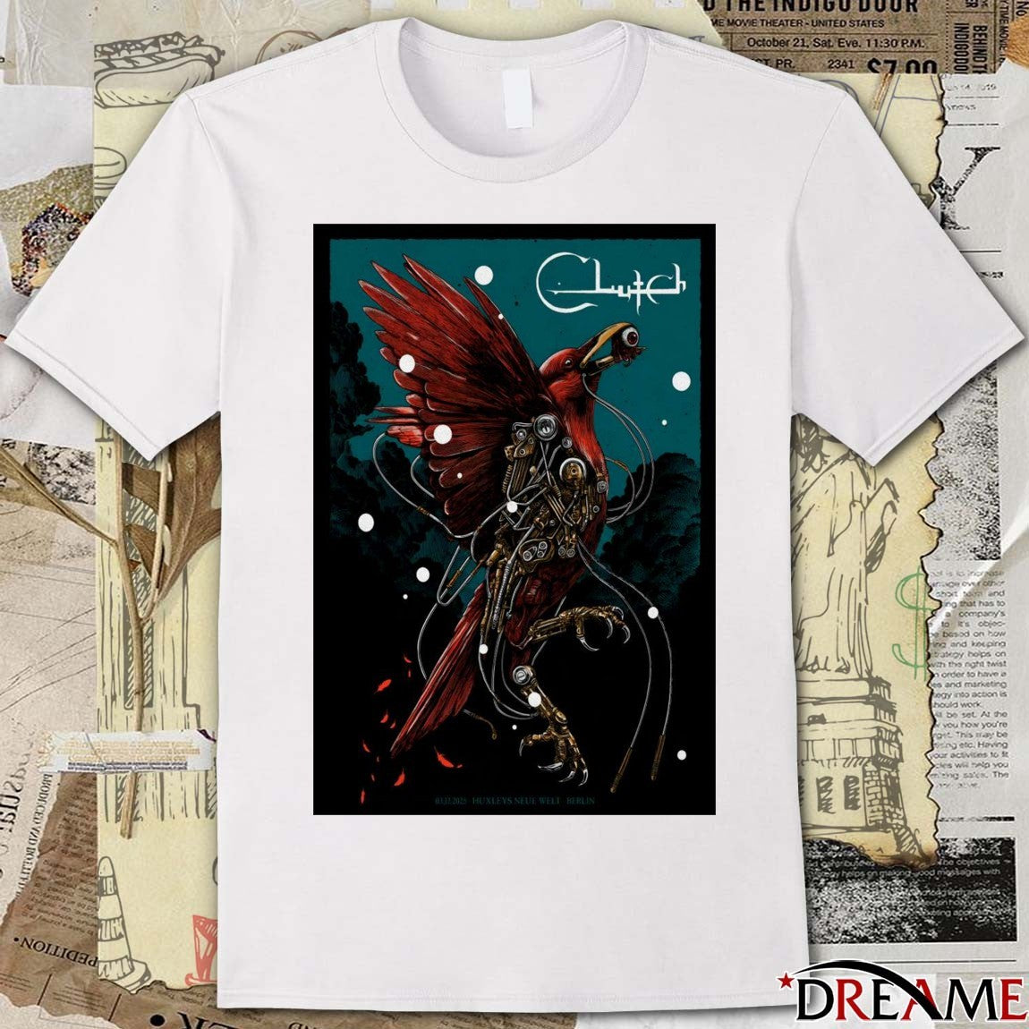 Poster Clutch Huxleys Neue Welt In Berlin Germany December 3 2025 t-shirt