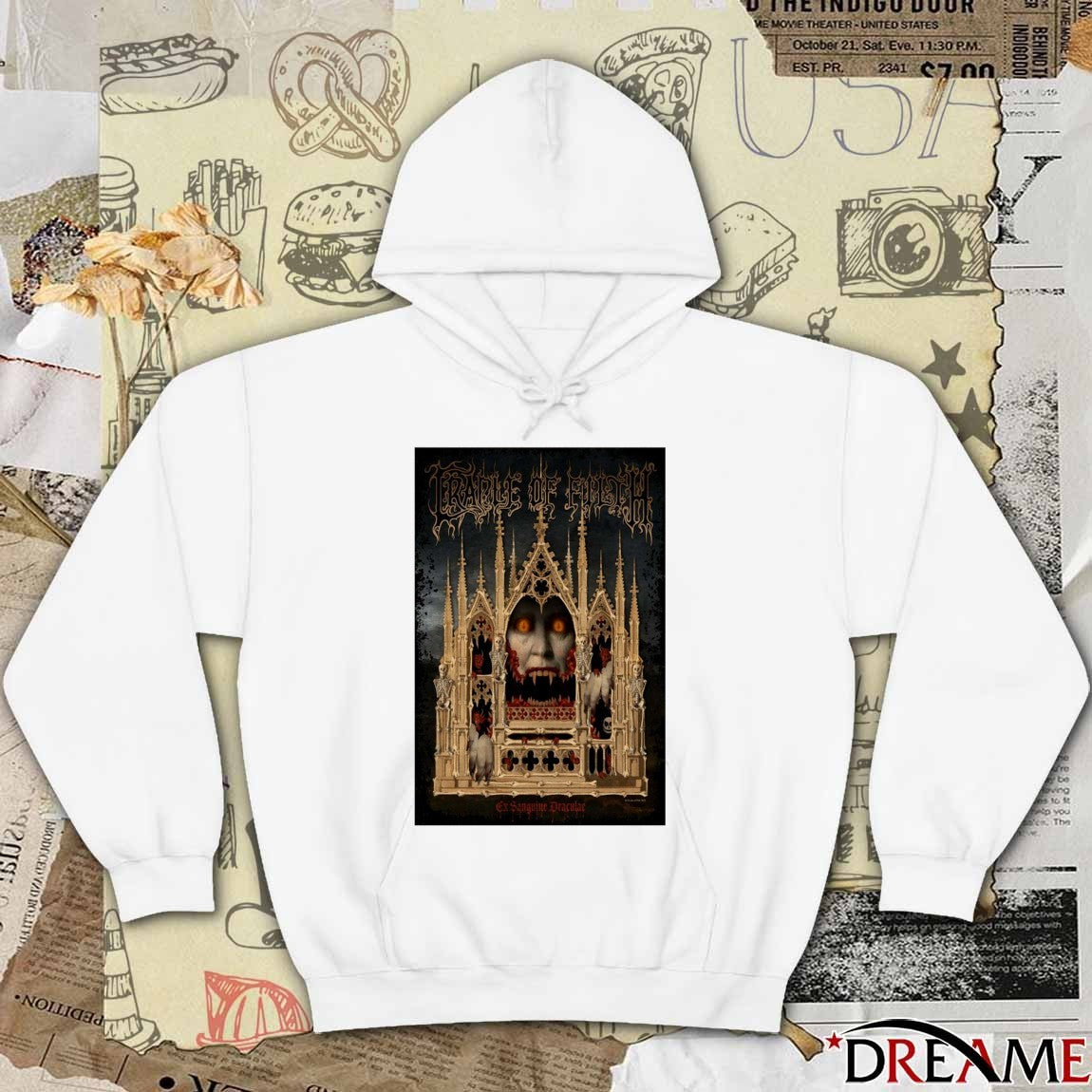 Poster Cradle Of Filth Ex Sanguine Draculae October 2025 t-shirt