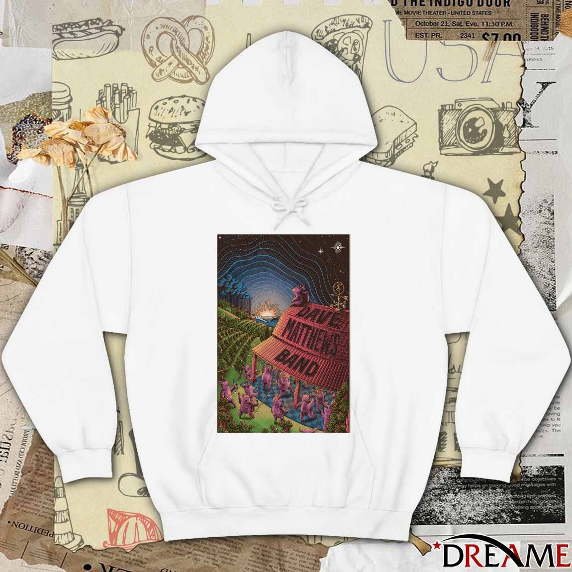 Poster Dave Matthews Band Song Pig Album 2025 t-shirt