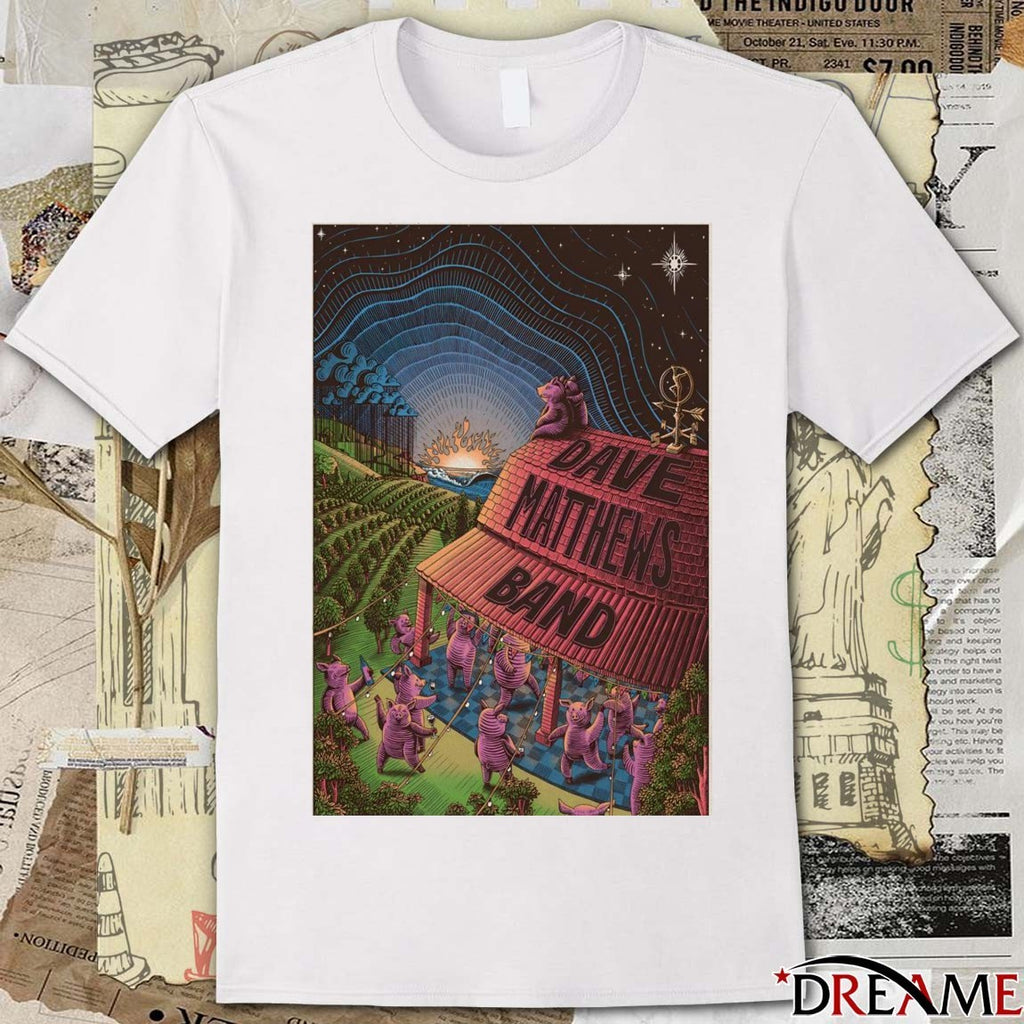 Poster Dave Matthews Band Song Pig Album 2025 t-shirt