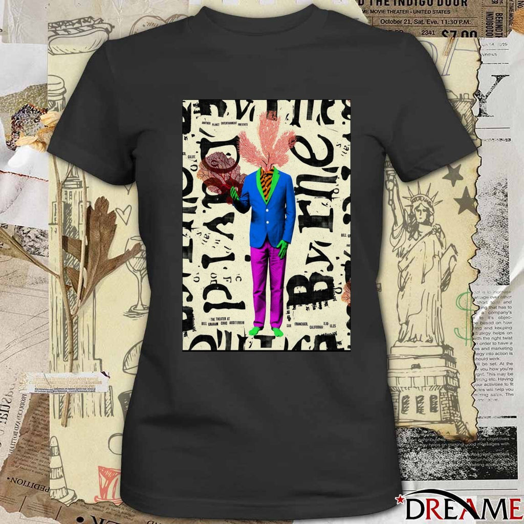 Poster David Byrne Bill Graham Civic Auditorium San Francisco CA November 16-18 2025 t-shirt