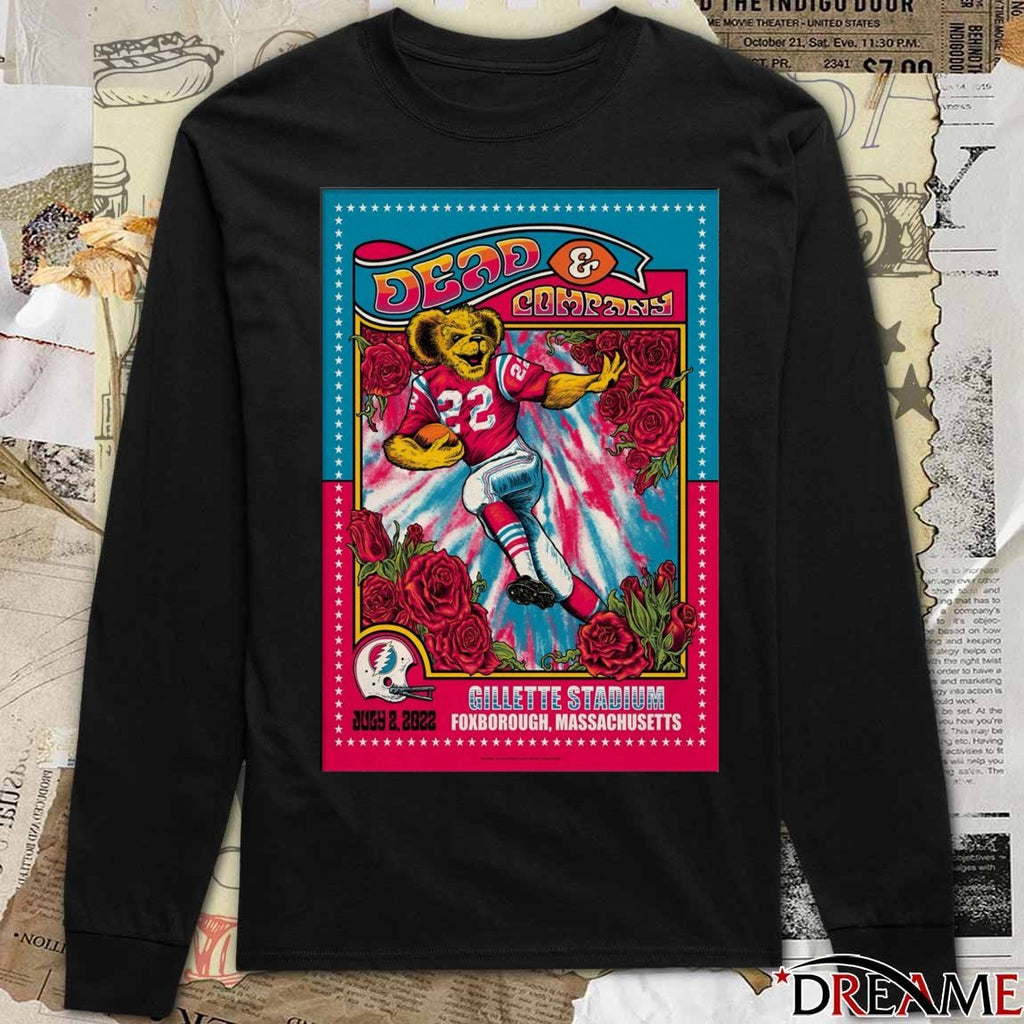 Poster Dead And Company Gillette Stadium Foxborough, Massachusetts t-shirt