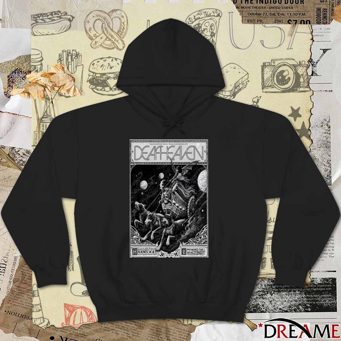 Poster Deafheaven October 12 2025 Manchester Music Hall In Lexington KY t-shirt
