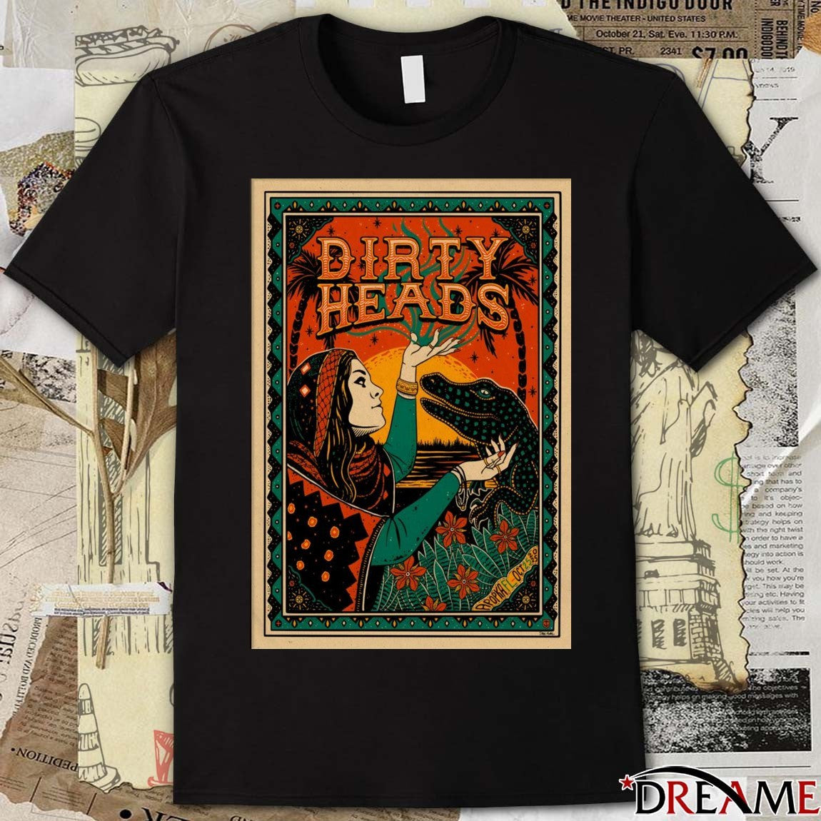 Poster Dirty Heads Apopka Amphitheater in Apopka FL October 25 2025 t-shirt