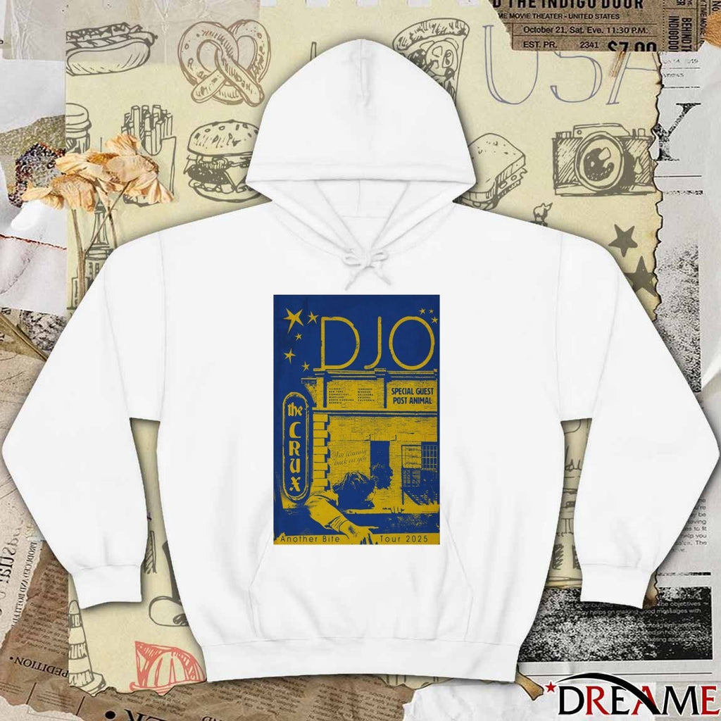 Poster Djo November 20-21 2025 Another Bite Tour Los Angeles, CA t-shirt