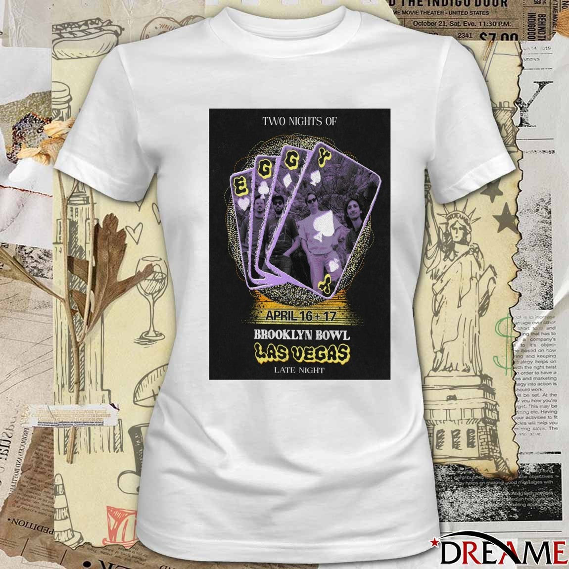 Poster Eggy Las Vegas January 16 – 17 2026 Brooklyn Bowl t-shirt