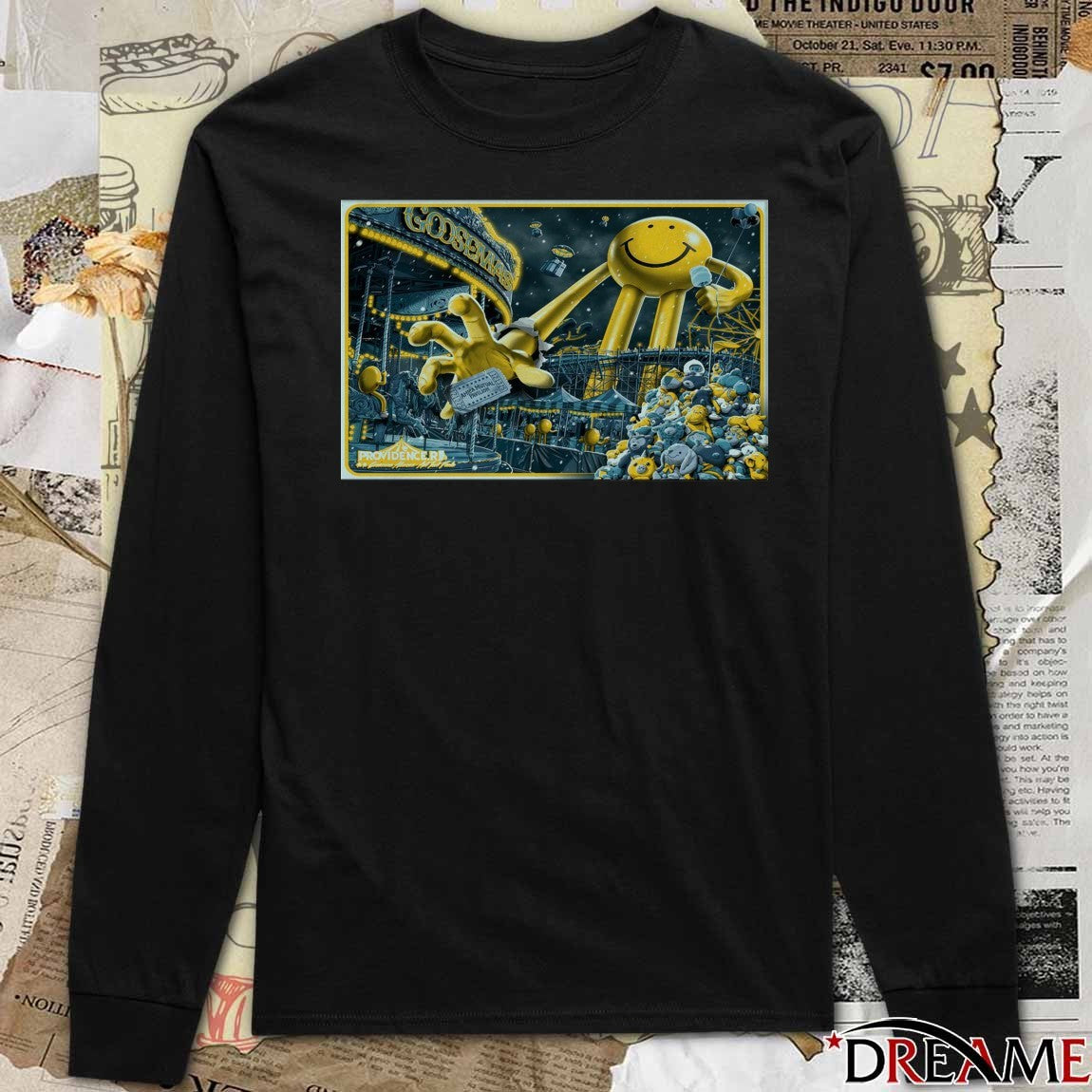 Poster Goosemas At Amica Mutual Pavilion On December 12-13 2025 t-shirt