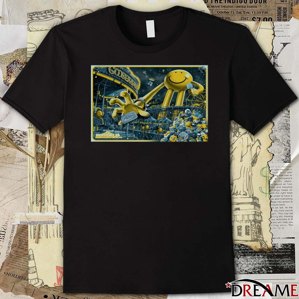 Poster Goosemas At Amica Mutual Pavilion On December 12-13 2025 t-shirt