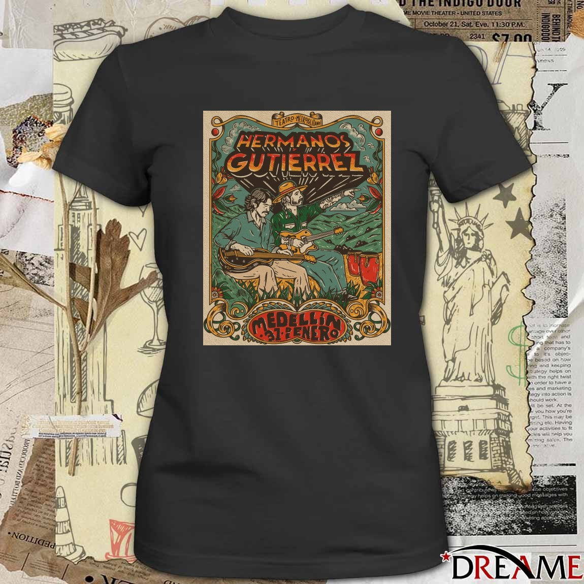 Poster Hermanos Gutierrez Medellín Colombia January 31 2026 t-shirt
