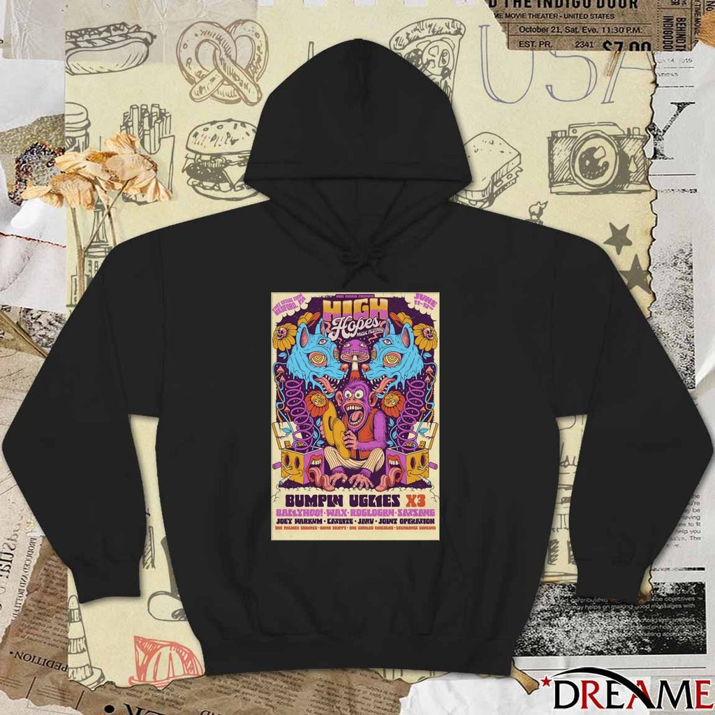Poster High Hopes Music Festival June 11-13 2026 In Bedford PA t-shirt