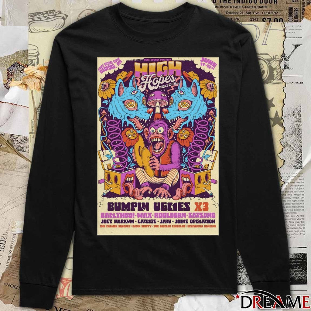 Poster High Hopes Music Festival June 11-13 2026 In Bedford PA t-shirt