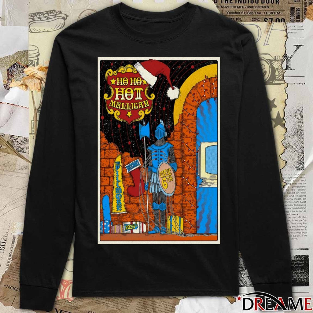 Poster Hot Mulligan December 6 2025 The Fillmore Detroit Show t-shirt