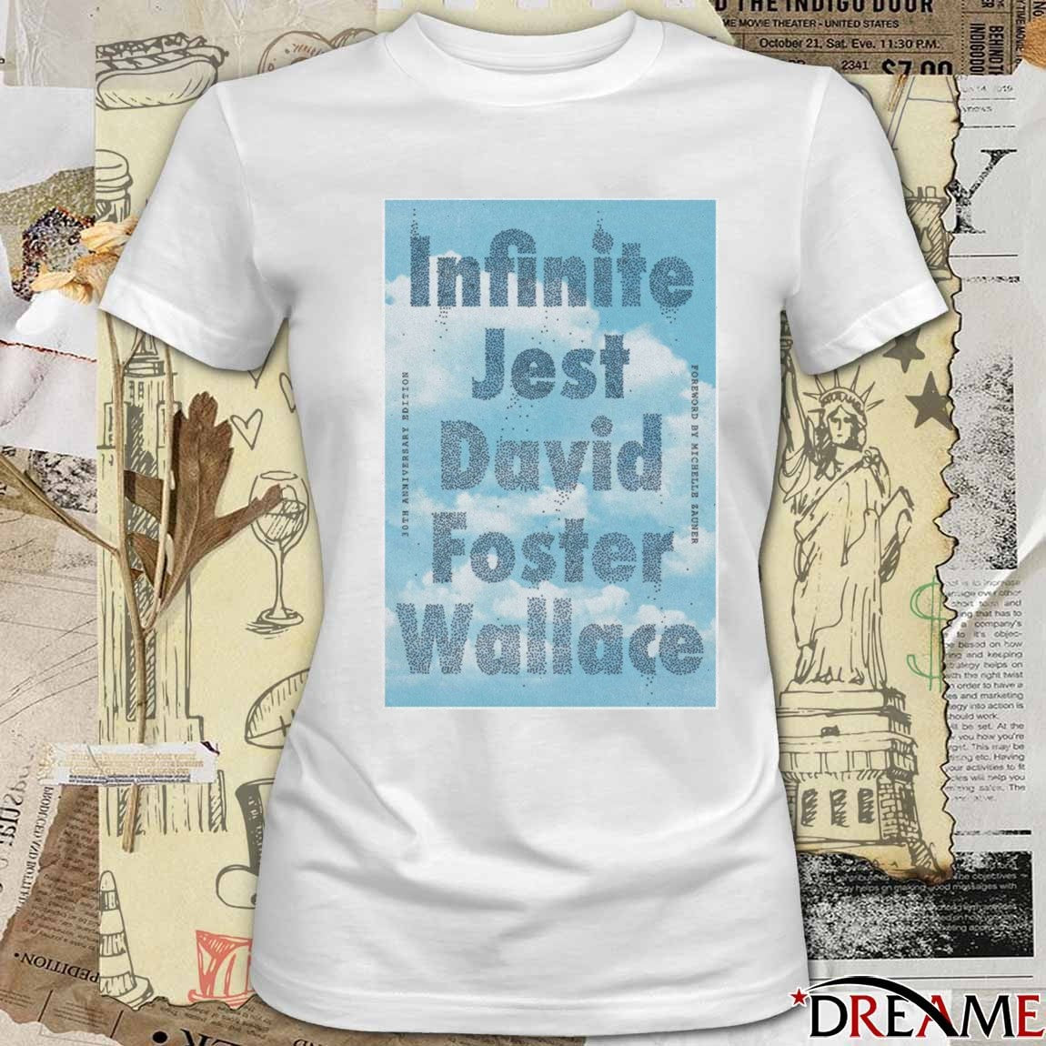 Poster Infinite Jest David Foster Wallace 30th Anniversary 2025 t-shirt