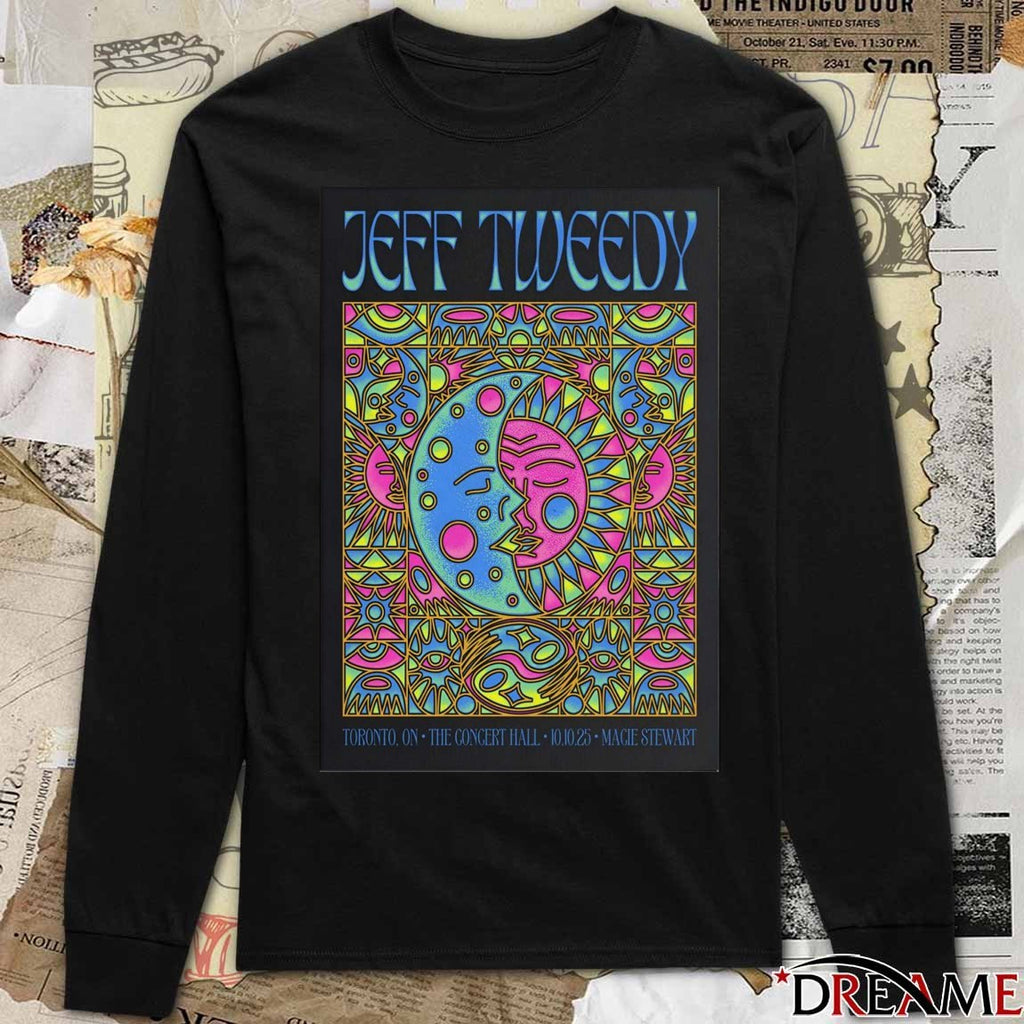 Poster Jeff Tweedy 10.10.2025 The Concert Hall in Toronto ON Magie Stewart t-shirt