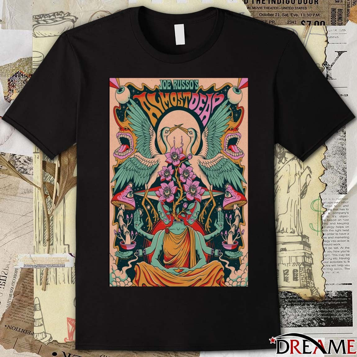Poster Joe Russo’s Almost Dead November 13-15 2025 t-shirt