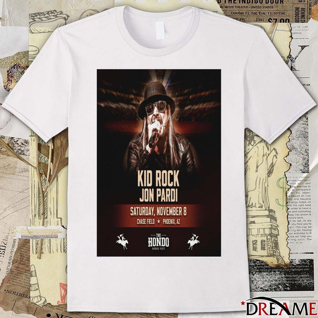 Poster Kid Rock November 8 2025 Hondo Rodeo Fest Chase Field Phoenix AZ t-shirt