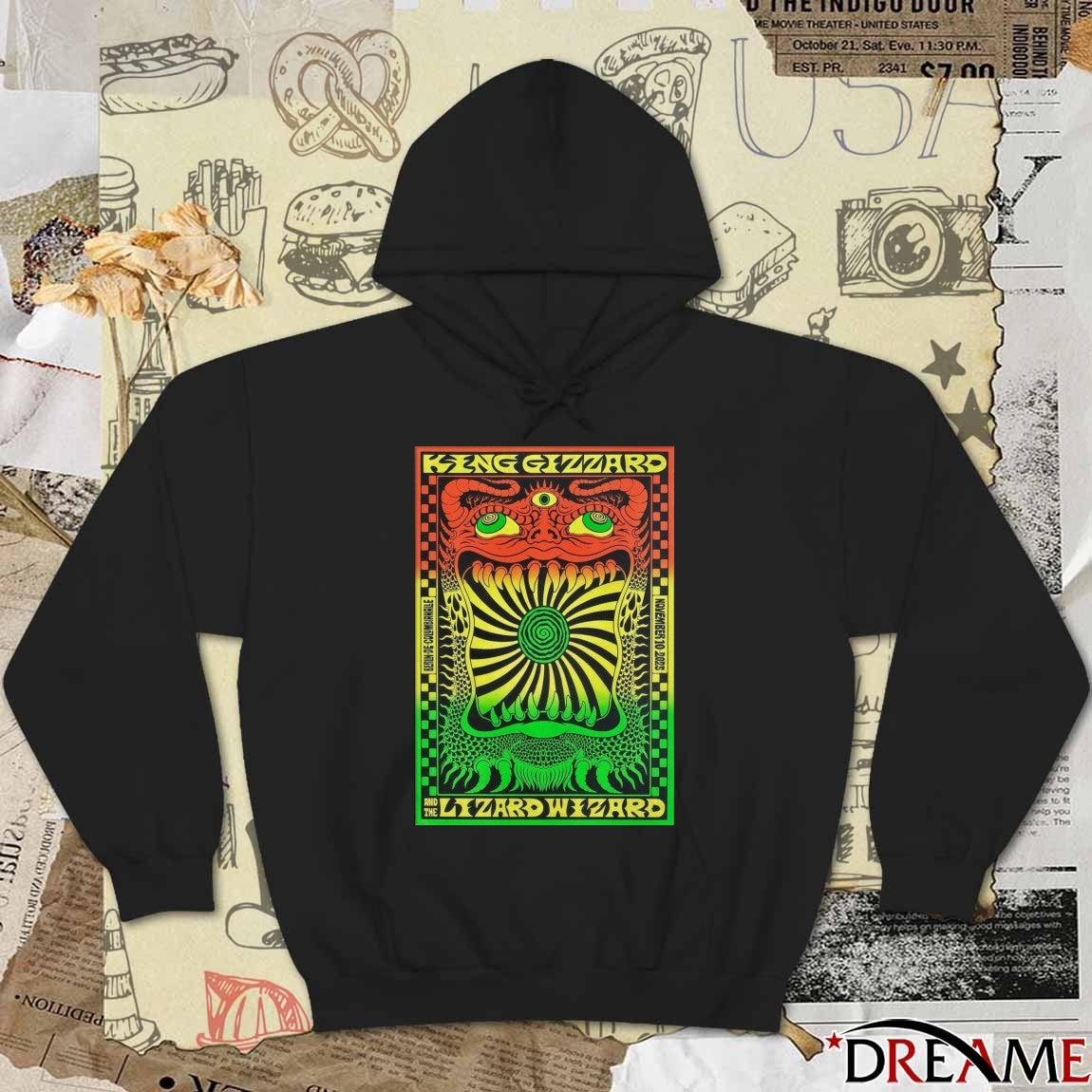 Poster King Gizzard And The Lizard Wizard Berlin Germany At Columbiahalle On November 10 2025 t-shirt