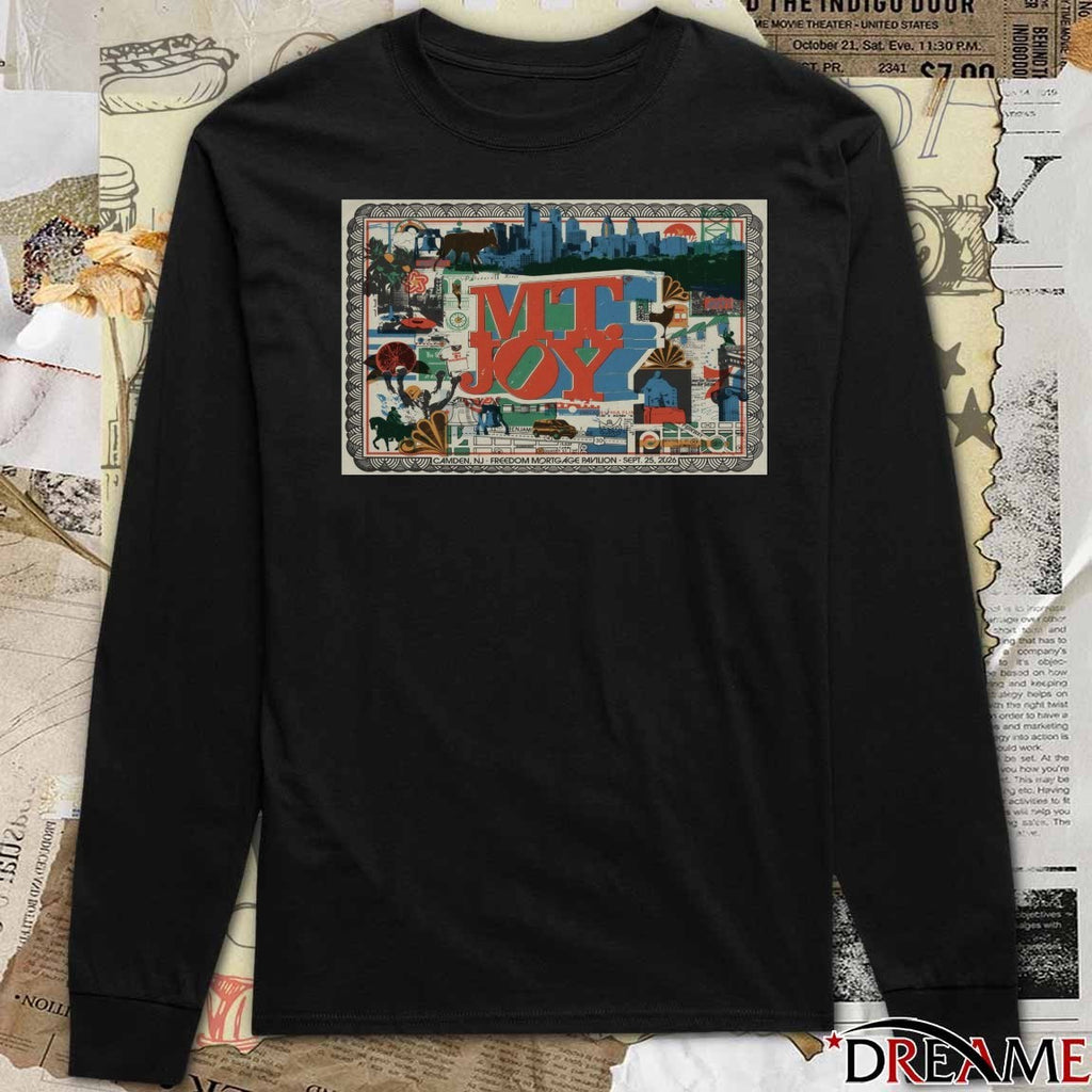 Poster MT. Joy Camden NJ September 25 2026 Freedom Mortgage Pavilion t-shirt