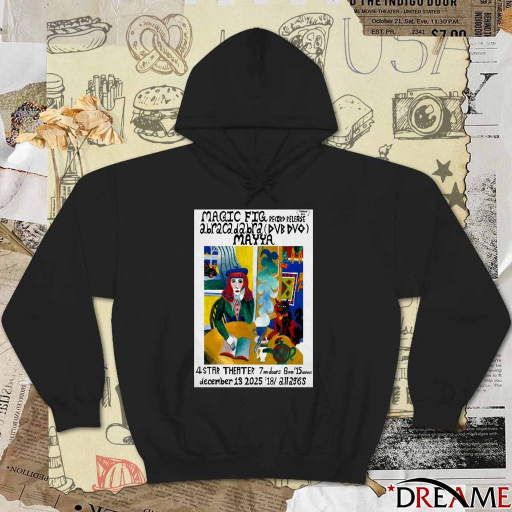 Poster Magic Fig December 13 2025 4 Star Theater San Francisco CA t-shirt