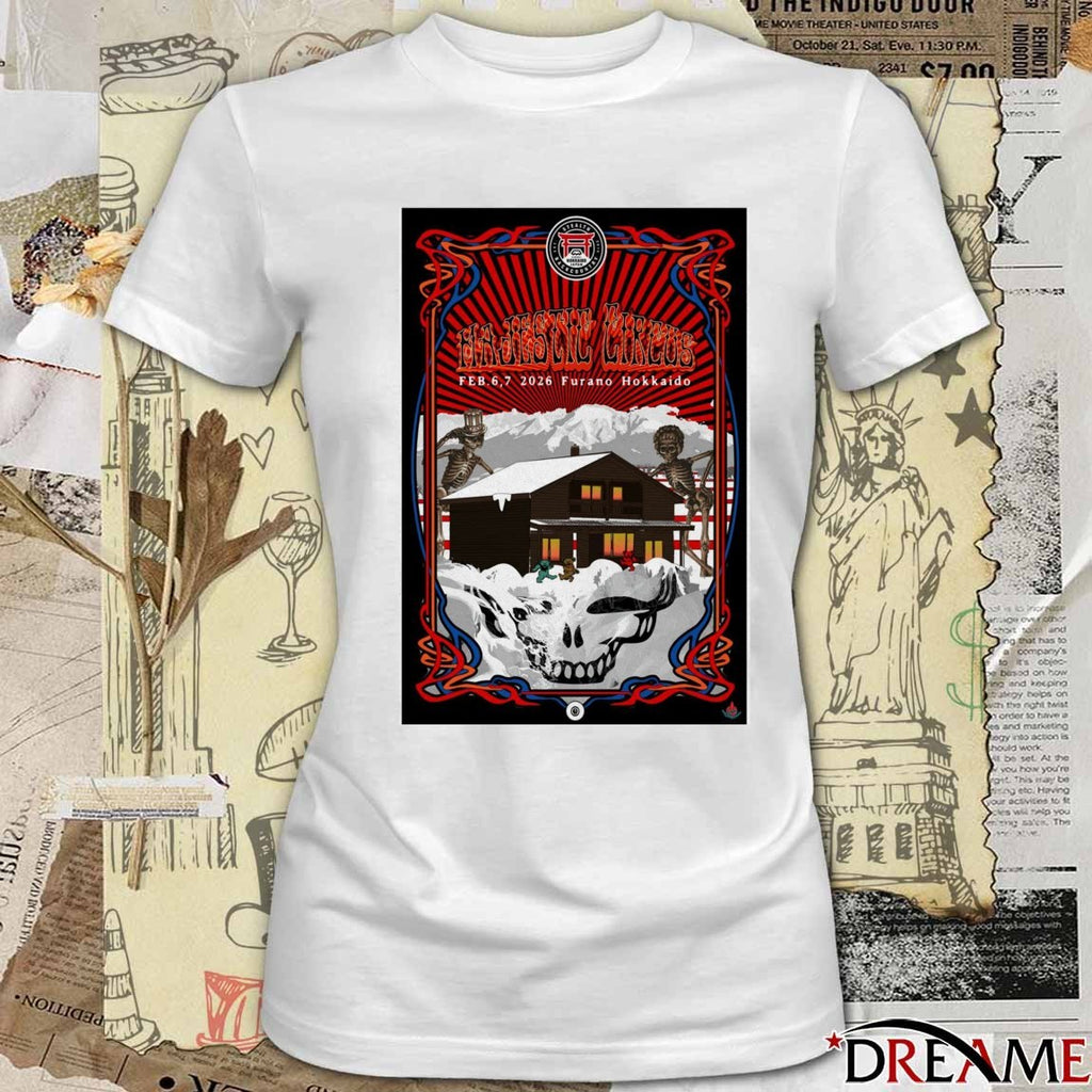 Poster Majestic Circus Furano Hokkaido February 6,7 2026 t-shirt