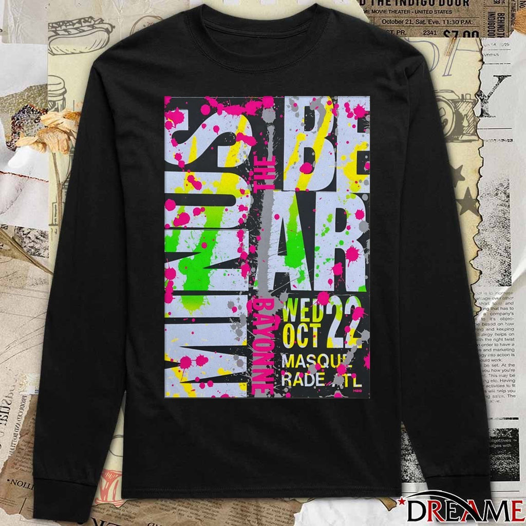 Poster Minus The Bear The Masquerade In Atlanta GA October 22 2025 t-shirt