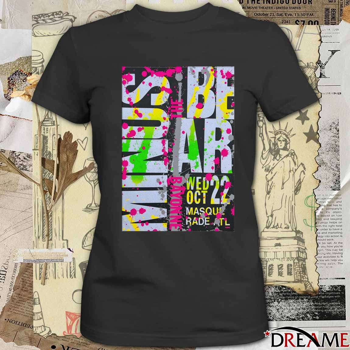 Poster Minus The Bear The Masquerade In Atlanta GA October 22 2025 t-shirt