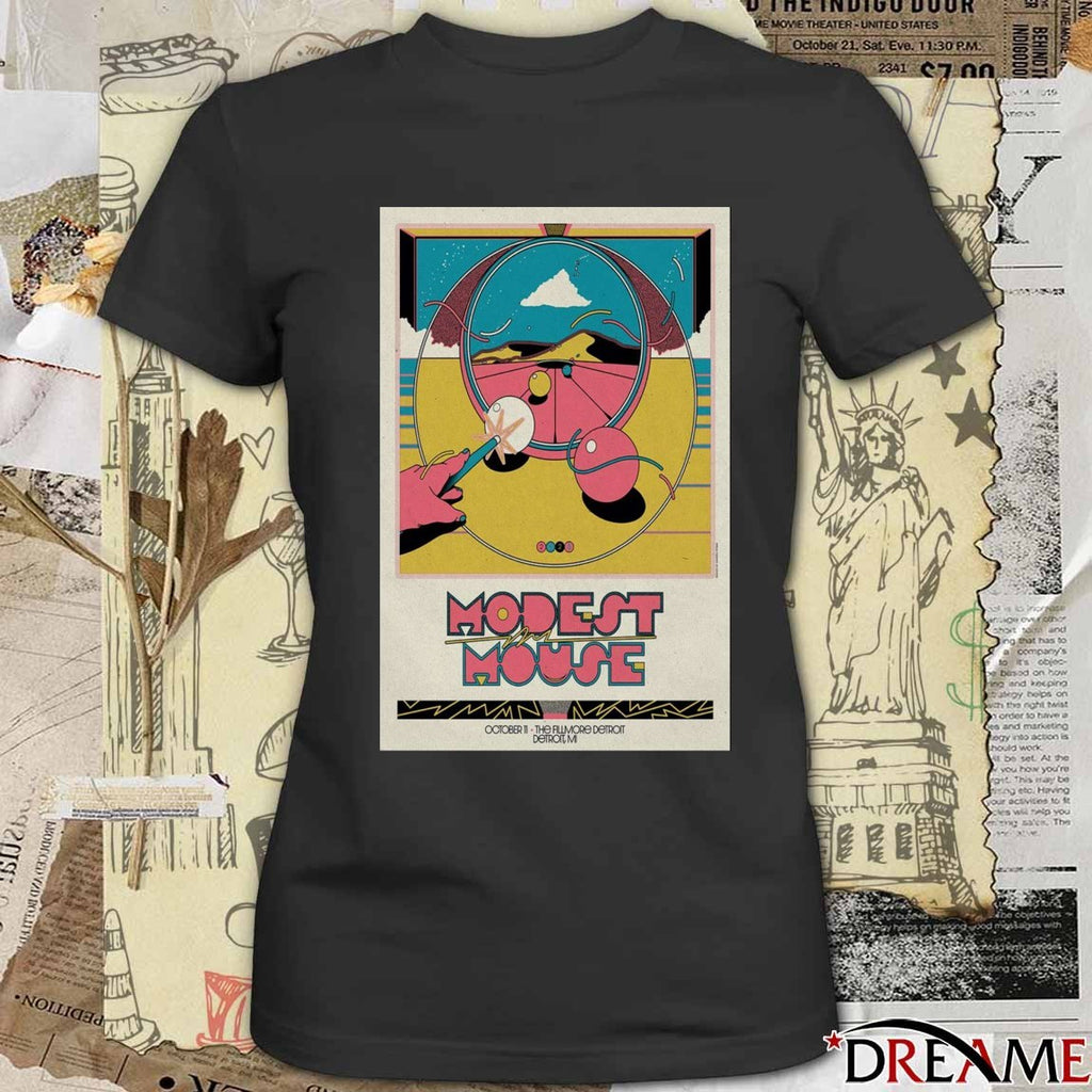 Poster Modest Mouse Tour October 11 2025 The Fillmore Detroit, MI t–shirt