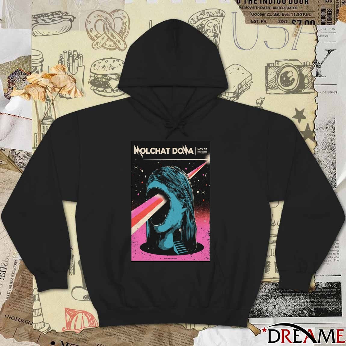 Poster Molchat Doma November 7 2025 Royal Center. Bogotá, Colombia t-shirt
