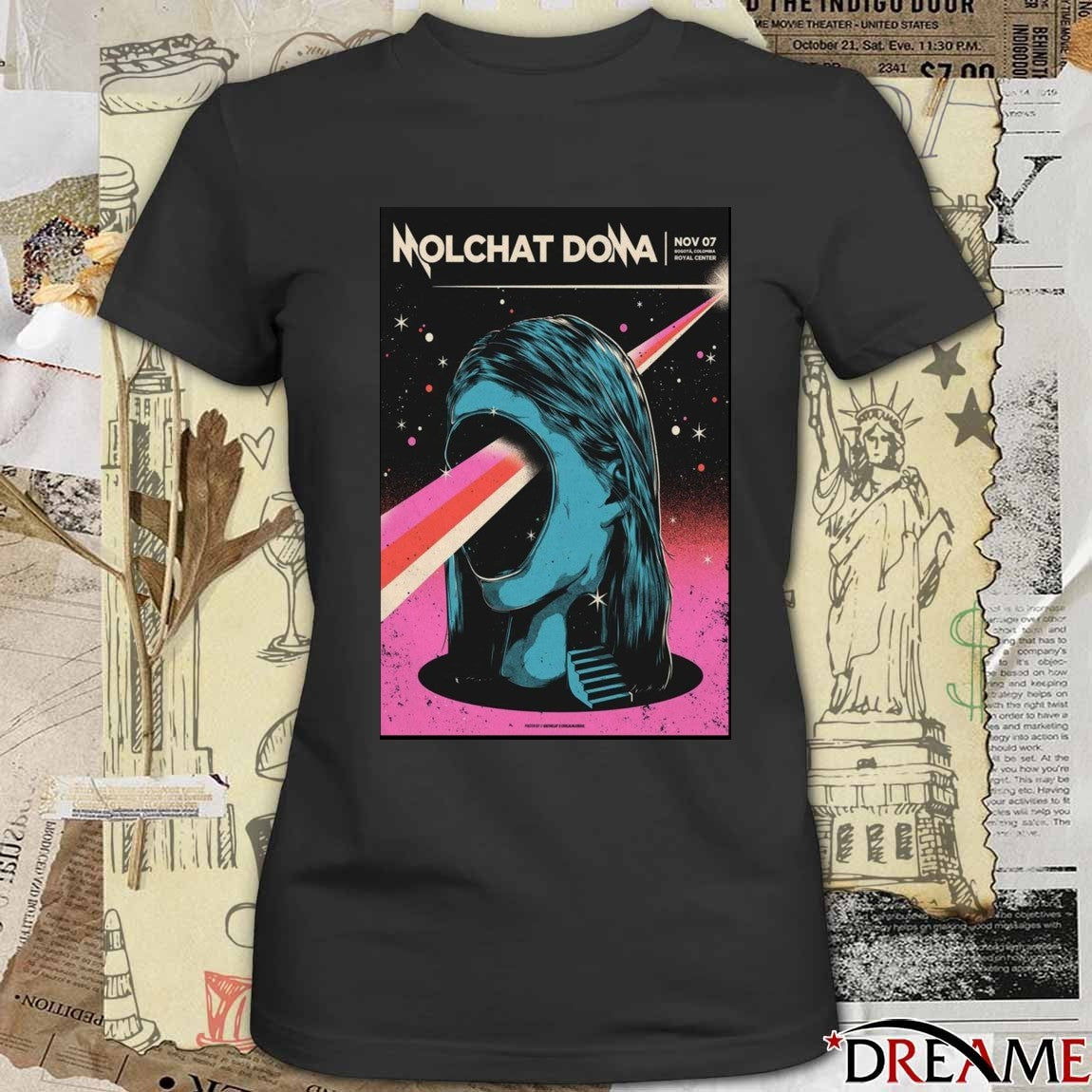 Poster Molchat Doma November 7 2025 Royal Center. Bogotá, Colombia t-shirt