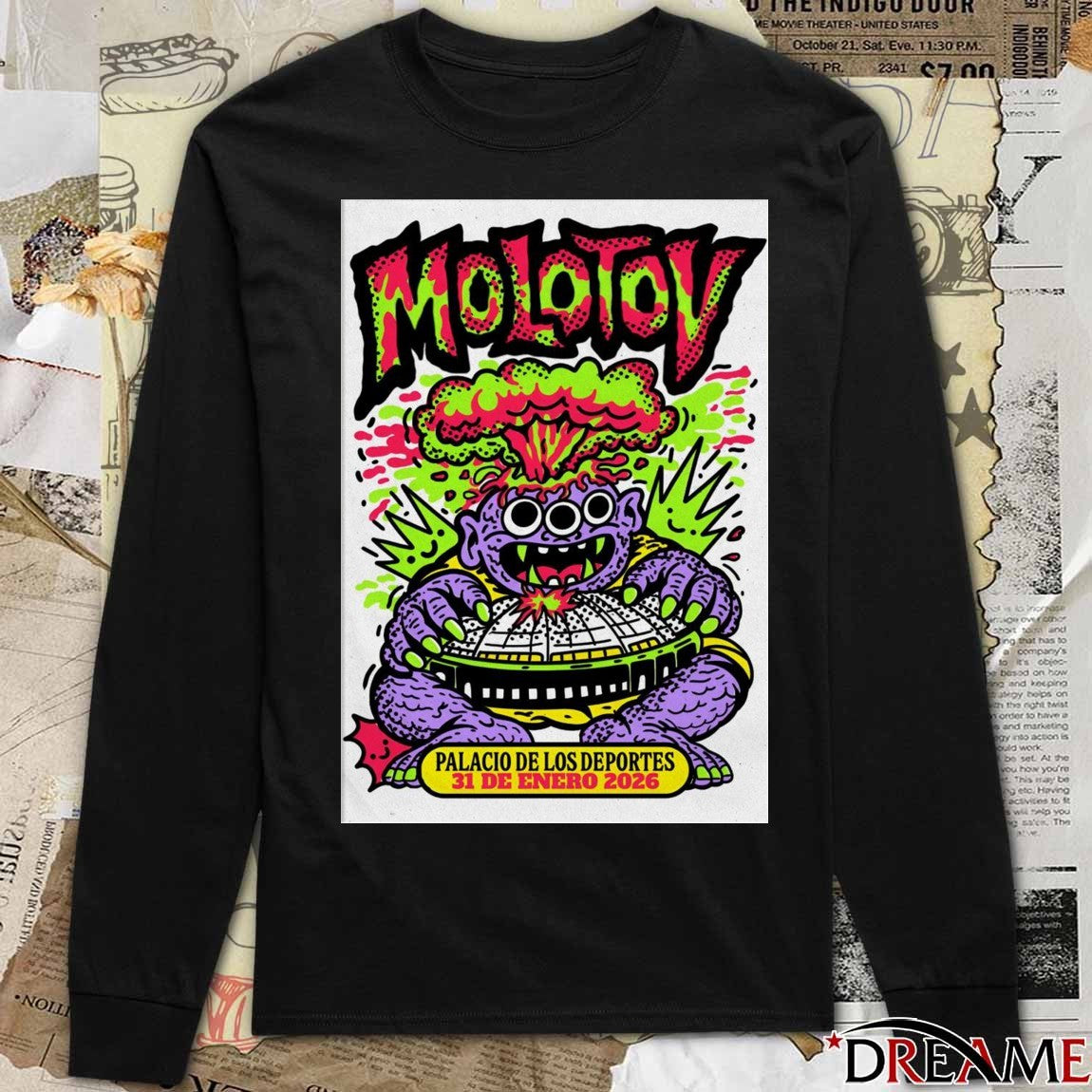 Poster Molotov Mexico Event On January 31 2026 t-shirt
