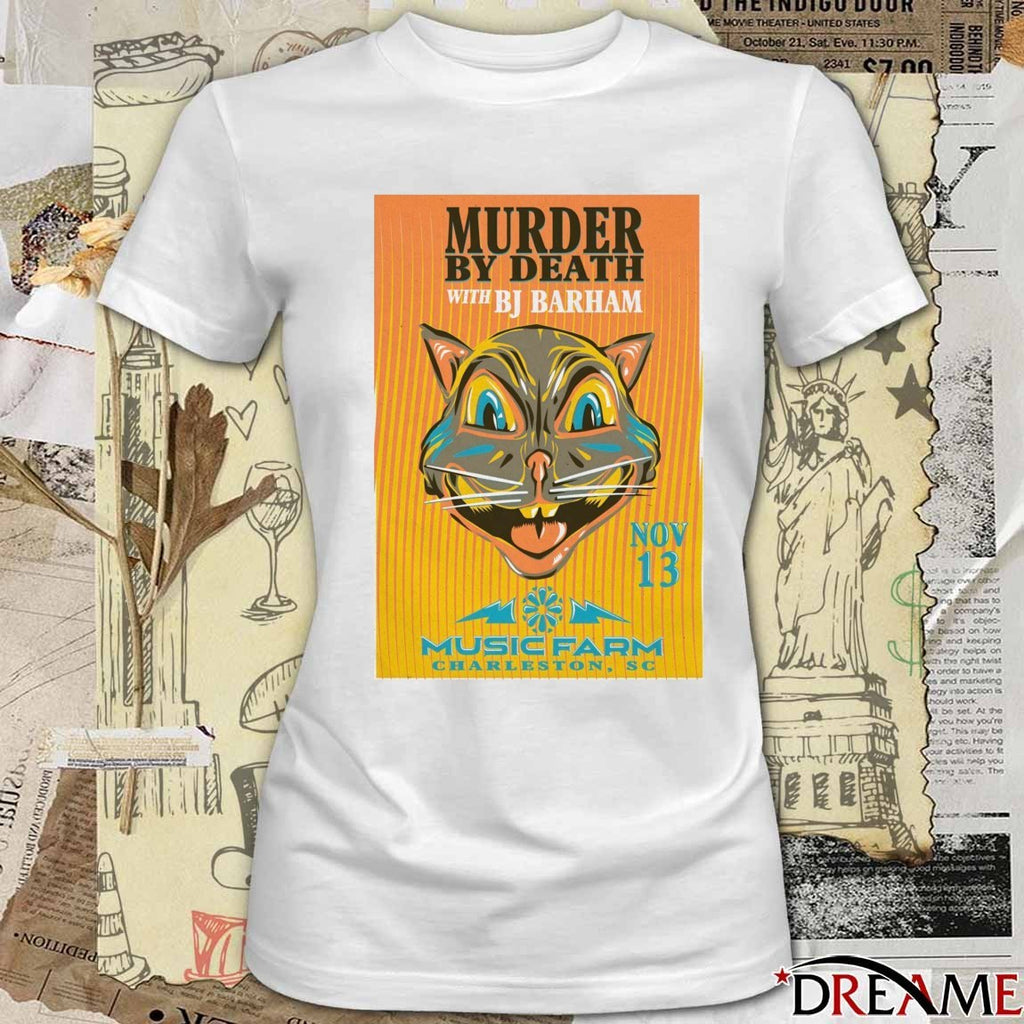 Poster Murder By Death At Music Farm On November 13 2025 t-shirt